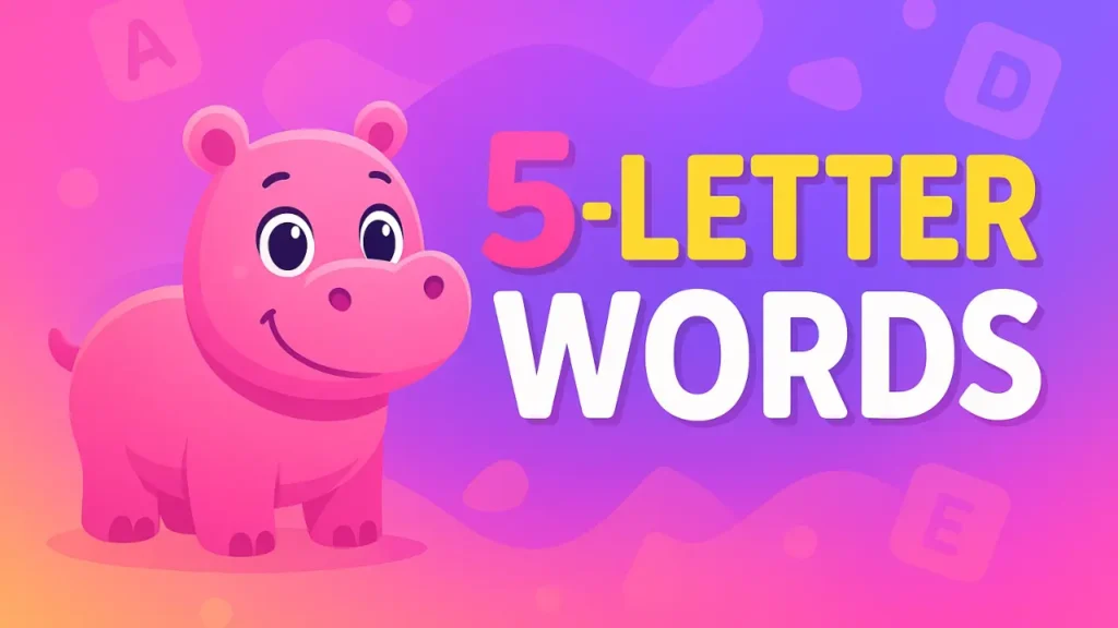 wordhippo 5 letter words