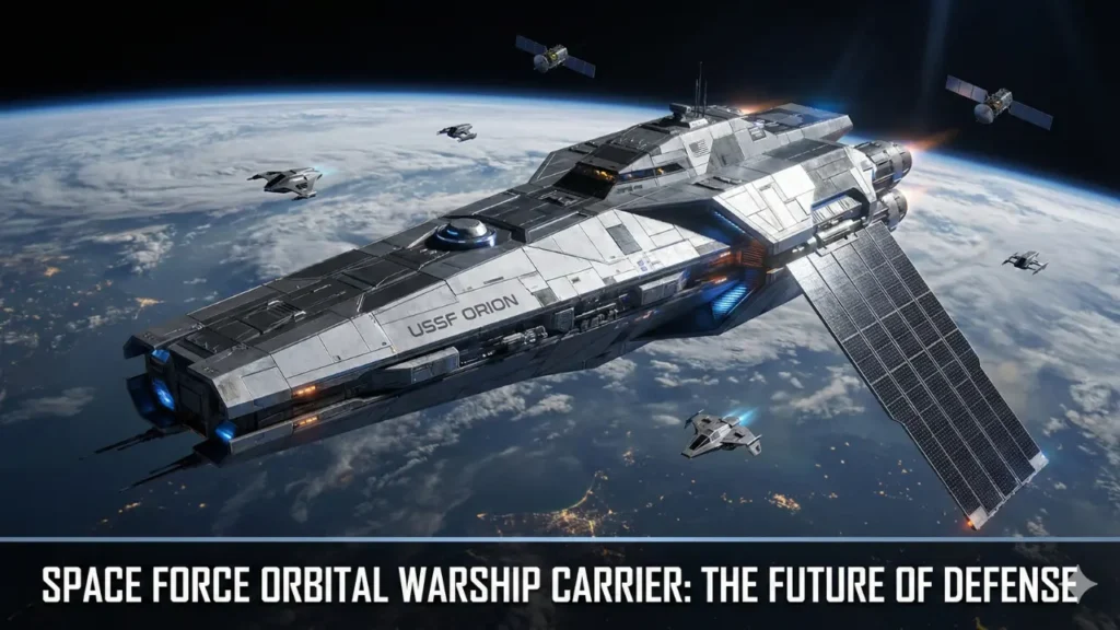 Space Force Orbital Warship Carrier