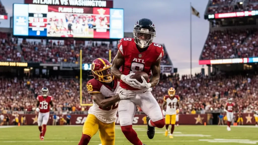 atlanta falcons vs washington commanders match player stats