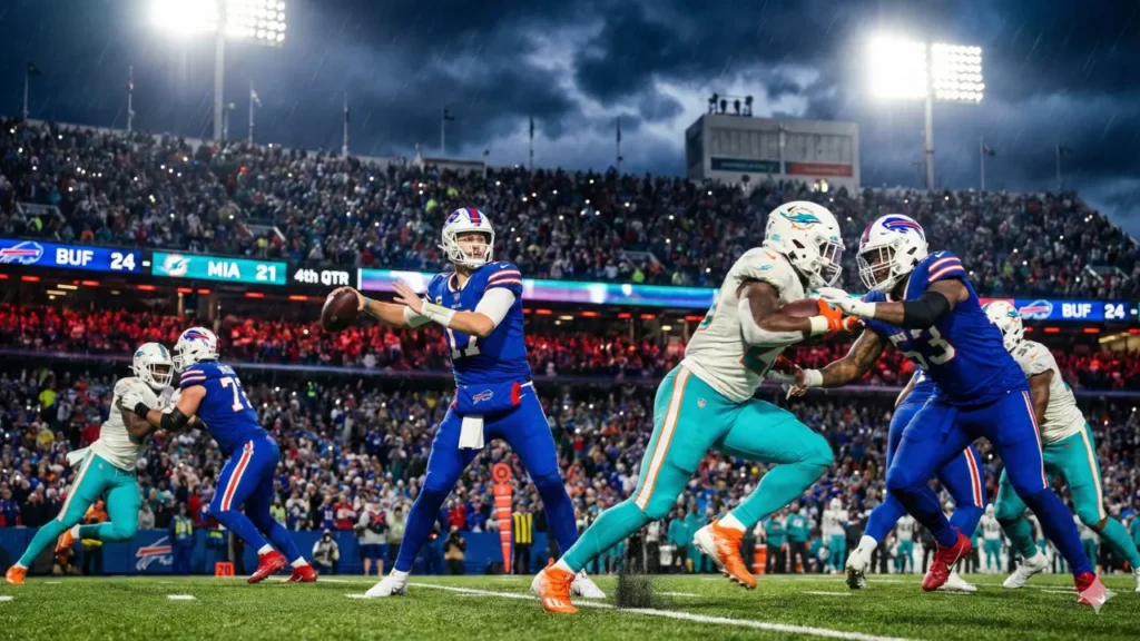 buffalo bills vs miami dolphins match player stats