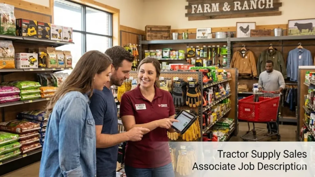 tractor supply sales associate job description