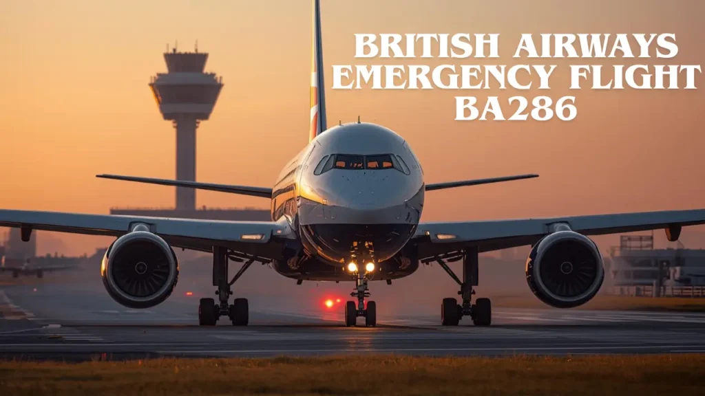 british airways emergency flight ba286
