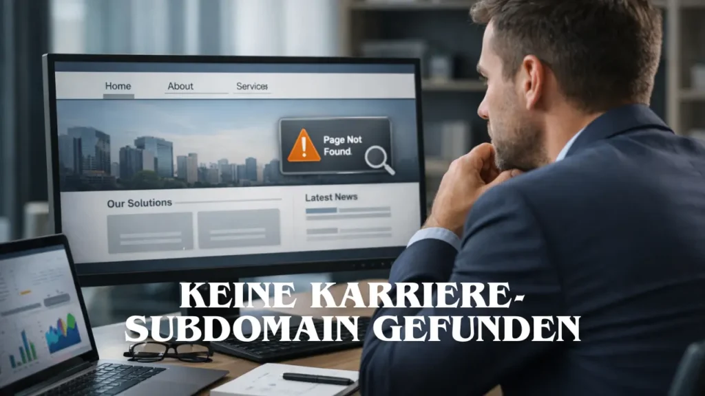 Keine Karriere-Subdomain Gefunden: A Complete Guide to Understanding, Fixing, and Preventing the Issue keine karriere-subdomain gefunden