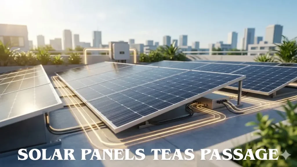 Solar Panels Teas Passage: A Clear Guide for Everyday Readers solar panels teas passage