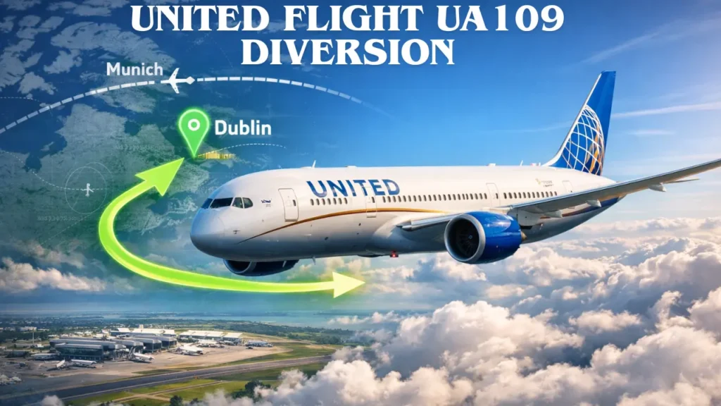 united flight ua109 diversion