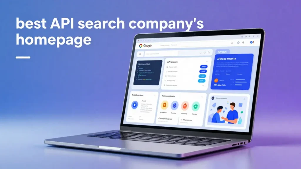 best api search company's homepage