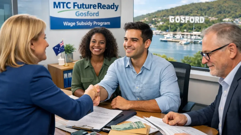 mtc futureready gosford wage subsidy gosford